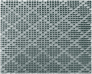 Щетинистое покрытие Альфа-стиль Ромб 0.9 x 15м 228 Серый металлик