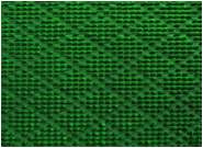 Щетинистое покрытие Альфа-стиль Ромб 0.9 x 15м 263 Зелёный
