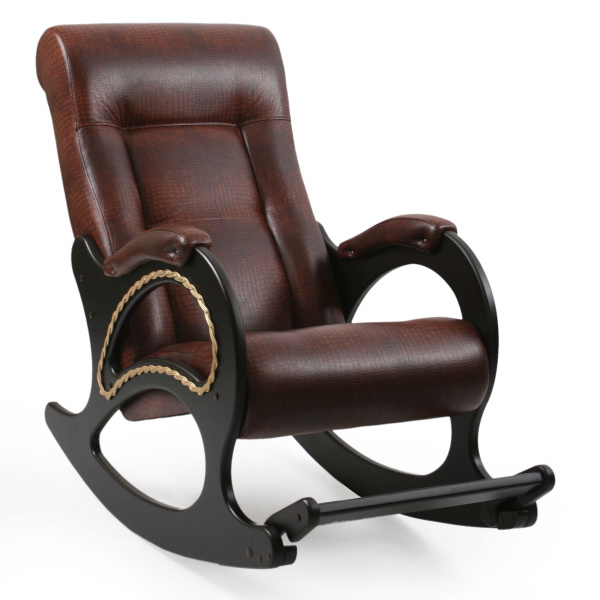 Кресло-качалка Модель 44 с лозой Мебель Импекс 013.044-3-21-экл МИ