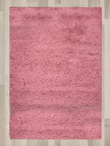 Ковер жаккардовый двухполотный 0,6х1,1 прямоугольный розовый Конфети