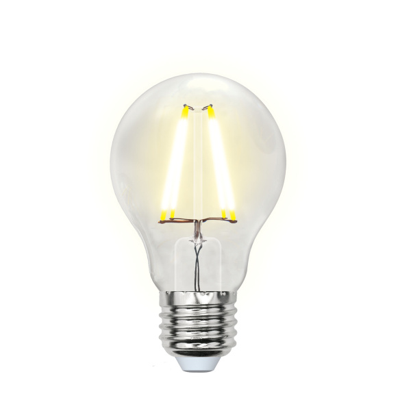 Лампа светодиодная форма А UL-00002210 LED-A60-8W/WW/E27/CL GLA01TR