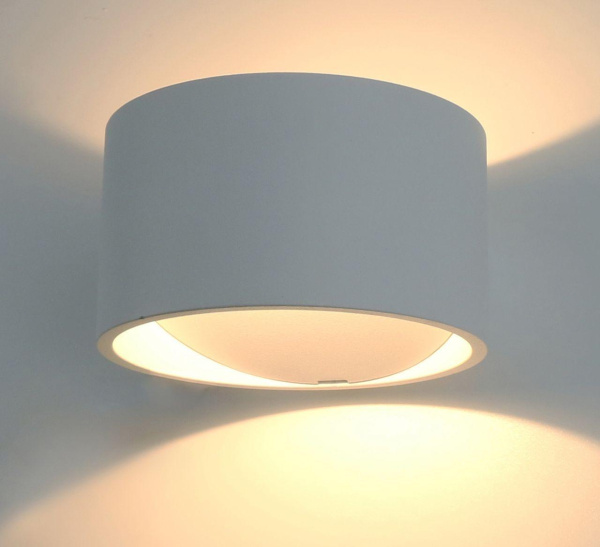 Настенный светодиодный светильник Arte Lamp Cerchito A1417AP-1WH