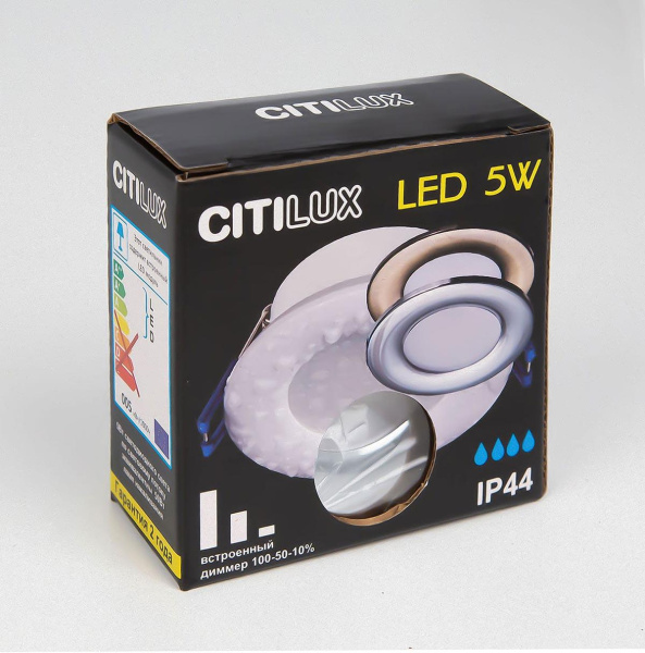 Встраиваемый светодиодный светильник Citilux Акви CLD008010
